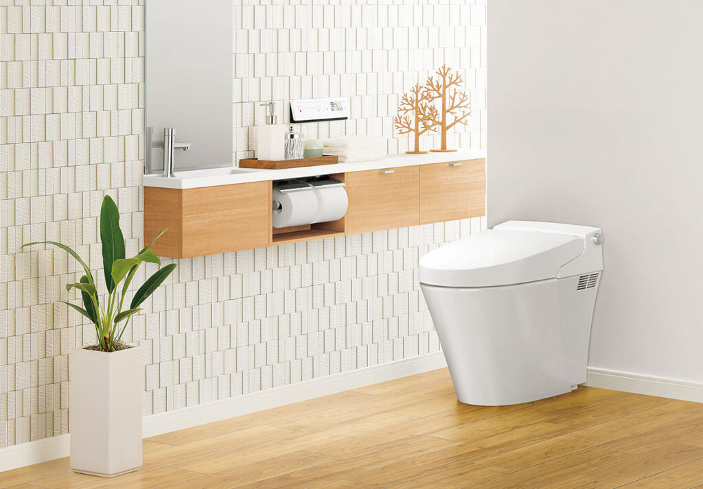 エコカラットプラス ラフソーン ECP-275NET/RGS1(ホワイト)IMAGE04-トイレ エコカラットプラス ラフソーン ECP-275NET/RGS1(ホワイト)IMAGE04-トイレ